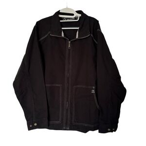 DRI DUCK Mens Black‎ Canvas Chore Jacket M Utility Workwear Rugged Outdoors Gorp